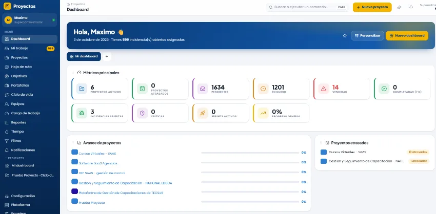 Captura del ERP para empresas